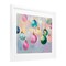 Stupell Industries Bright Pastel Ornaments Framed Print Under Glass, design by Arlington Prints